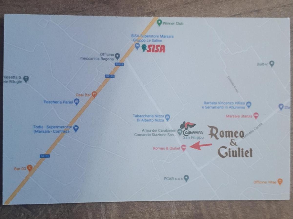 Hotel Romeo&giuliet Marsala Esterno foto